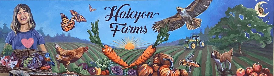 Halcyon mural